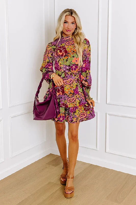 Brunch Plans Floral Dress