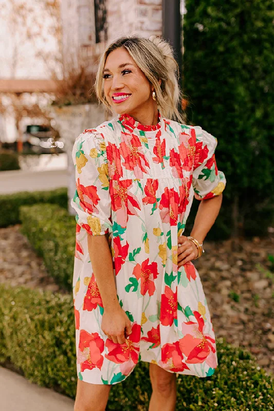 Botanic Bloom Shift Dress