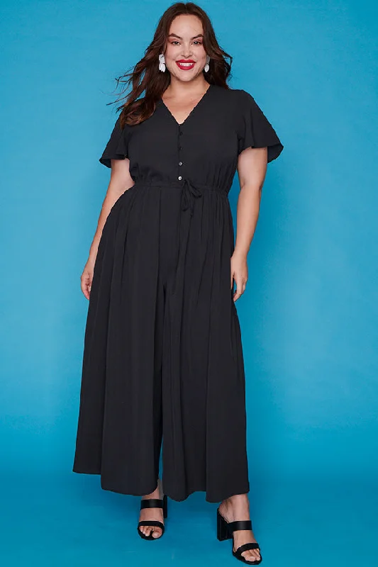 Justine Black Jumpsuit