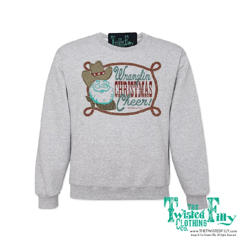 Wranglin' Christmas Cheer - Adult Unisex Sweatshirt - Assorted Colors