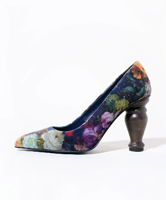 Baughn Furniture Heel Pump | Floral