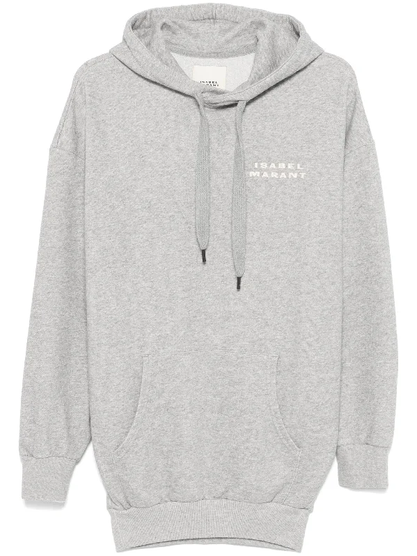 Solena logo-embroidered hoodie