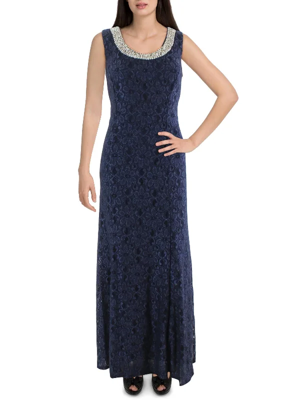 Womens Lace Maxi Maxi Dress