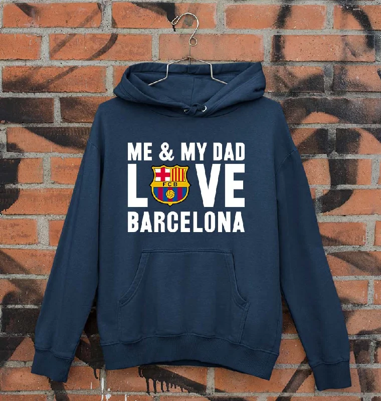 Love Barcelona Unisex Hoodie for Men/Women