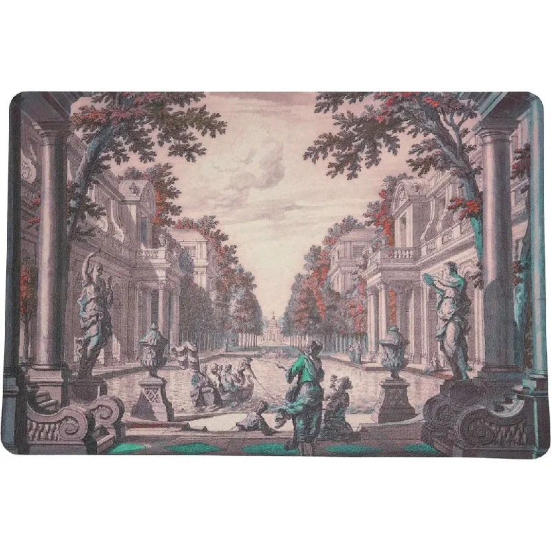 DIMANCHE A PARIS SUNSET 17.5 RECTANGLE PEBBLE PLACEMAT, SET OF 4