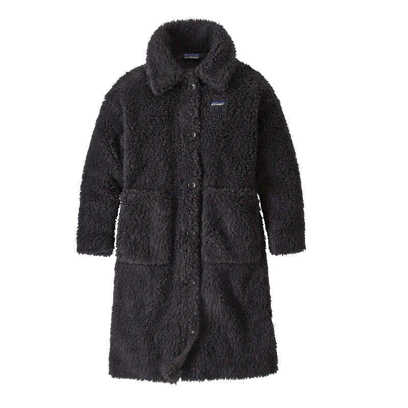 Women's Recycled High-Pile Fleece Coat