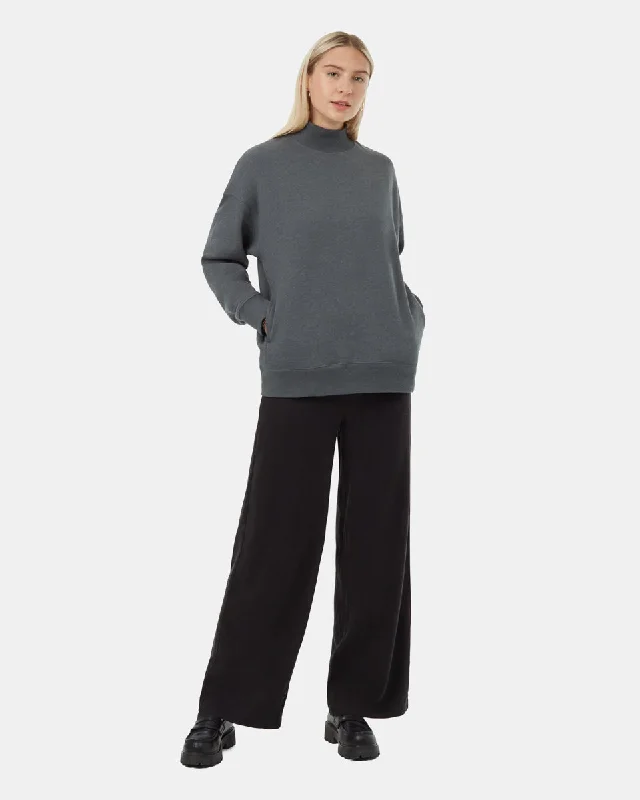 Treefleece Oversized Mock Neck