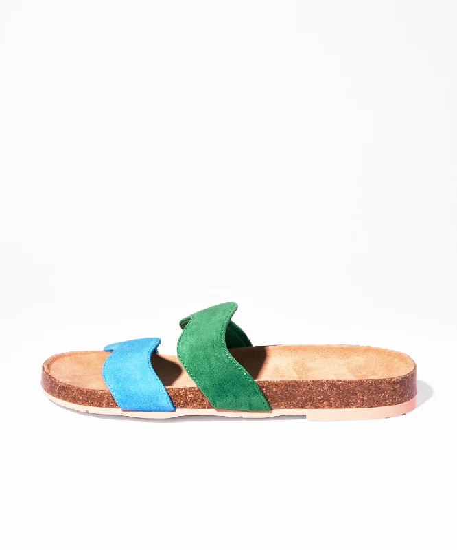 Rincon Slip On Corkbed Sandals  | Lagoon