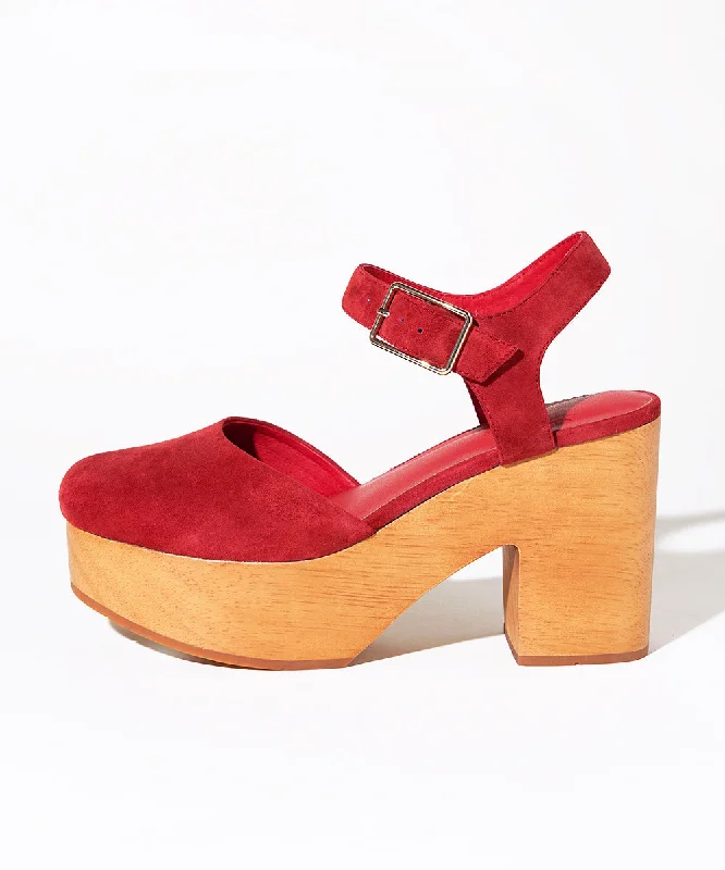 Sal Mary Jane Clog | Chili