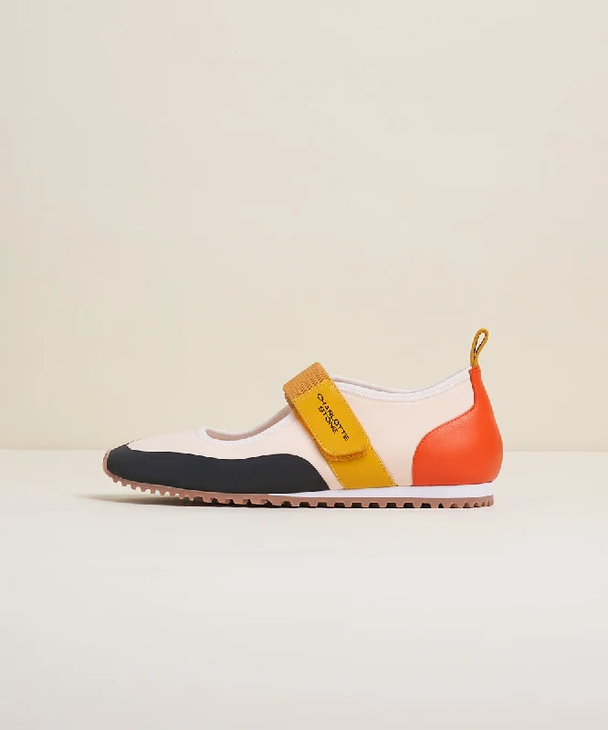 Mable sporty Mary Jane velcro | Oat