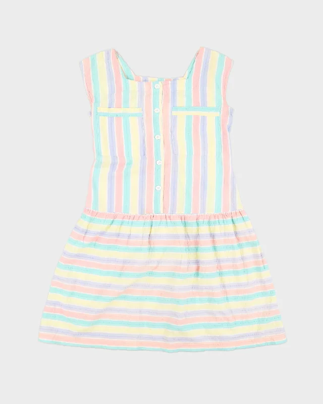 Vintage 90s Northern Spirit Pastel Mini Dress - S