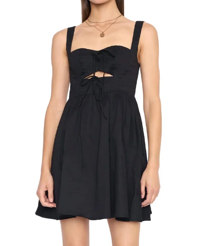 Natasha Dress In Black