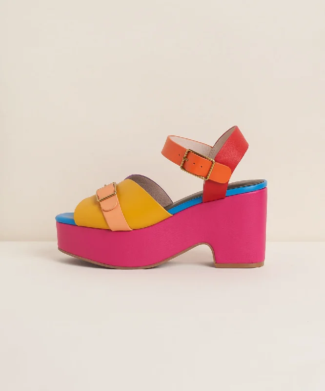 Raf Chunky Platform Sandal | Nassau