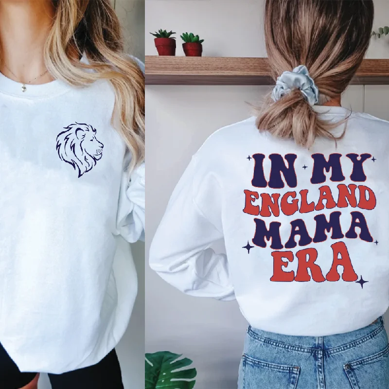 In My England Mama Era Front & Back Graphic Sweatshirt