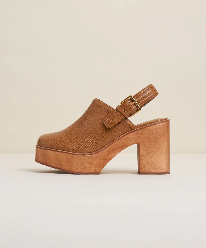 Bonnie Platform Clog | Bamboo