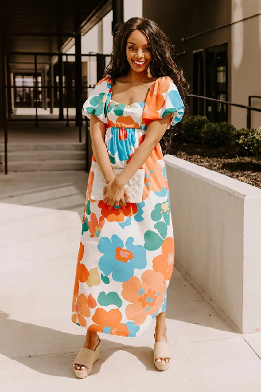 Floral Fascination Maxi Dress