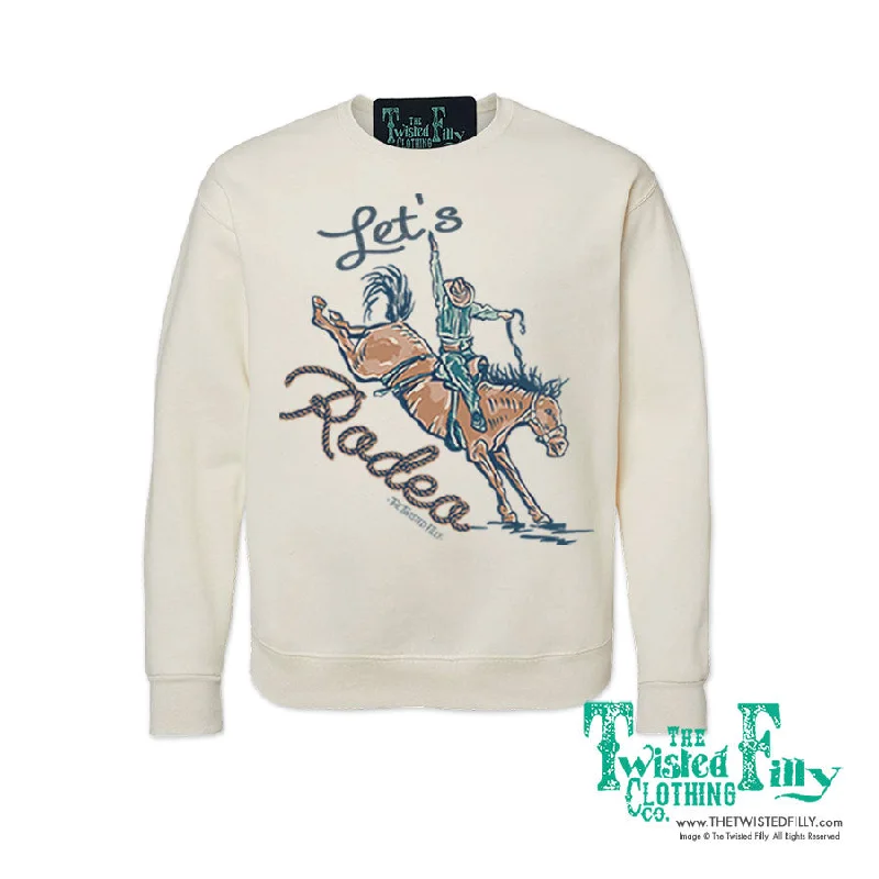 Let's Rodeo - Adult Unisex Sweatshirt - Assorted Colors