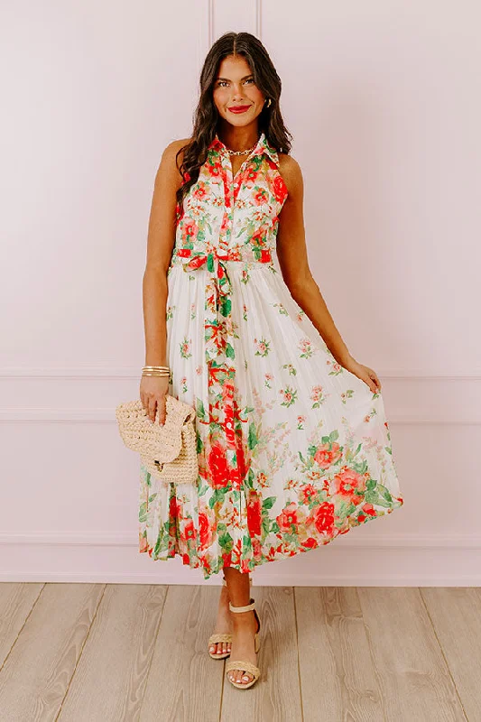 Charm And Charisma Floral Midi