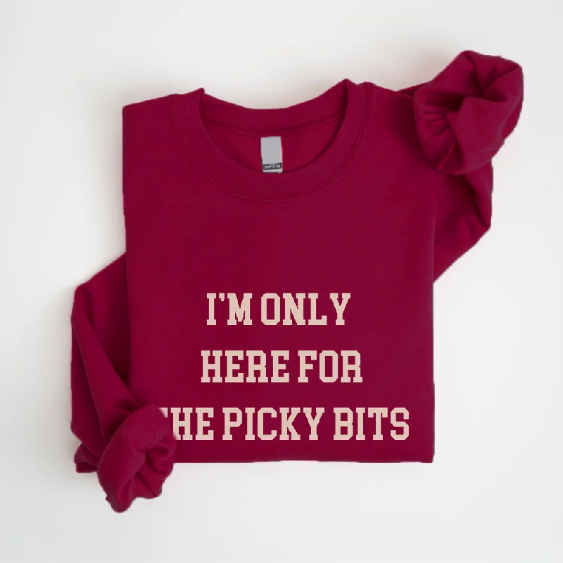 Here For The Picky Bits Christmas Sweatshirt