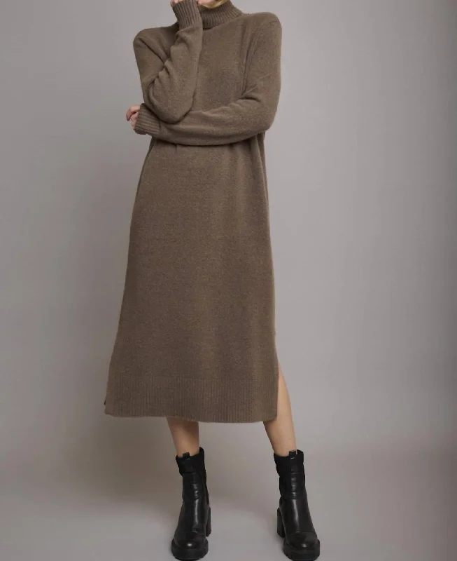 Tenzil Dress In Taupe