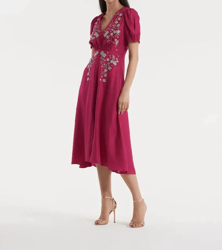 Lea Dress In Summerberry