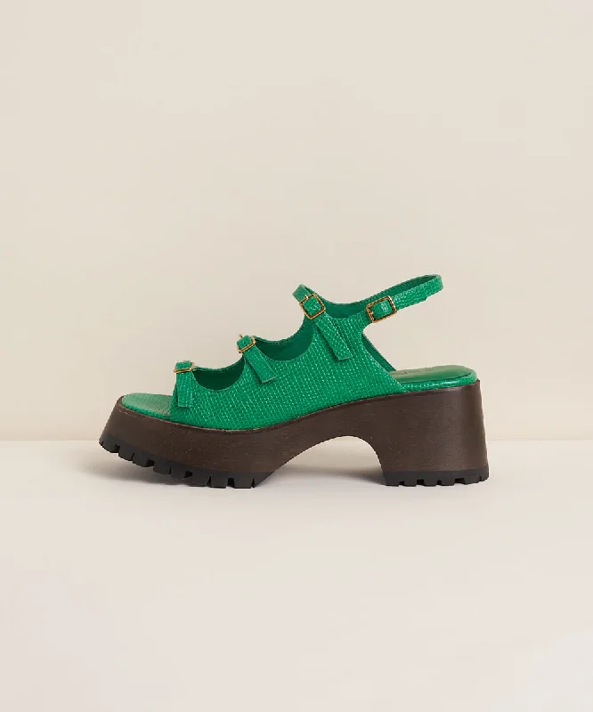 Ira small buckle chunky clog sandal | Kite