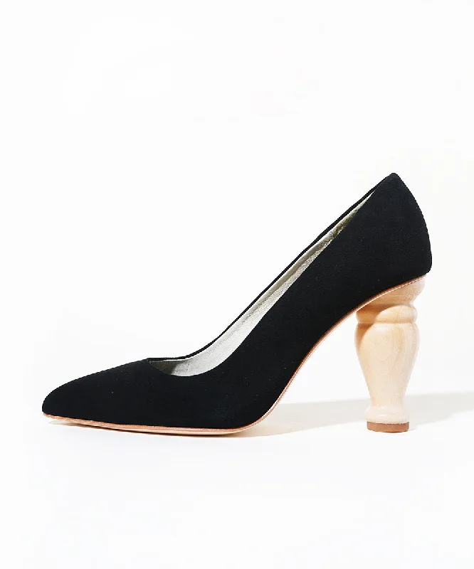 Baughn Furniture Heel Pump | Black