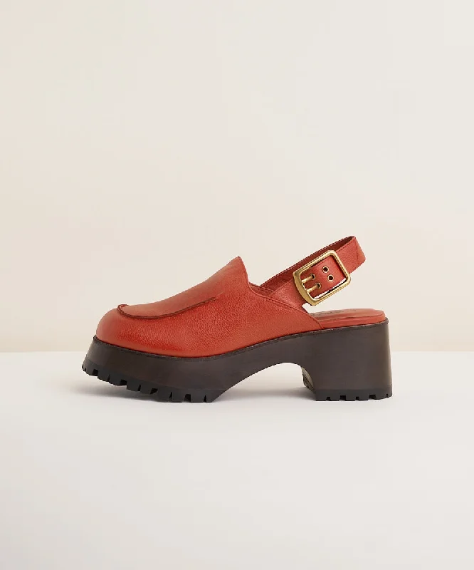 Carlos Slingback Chunky Platform Clog | Sienna