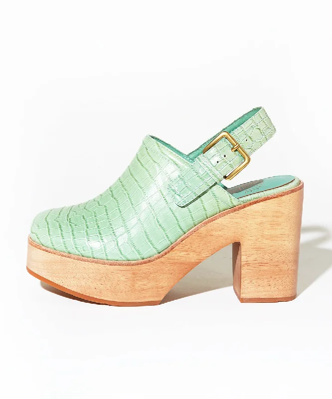 Bonnie Platform Clog | Jade