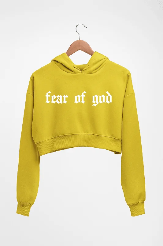 Fear of God Crop HOODIE FOR WOMEN