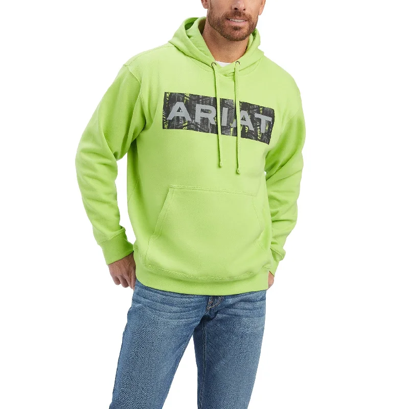 Ariat® Men's Southwest Sweatshirt Macaw Green Hoodie 10041721