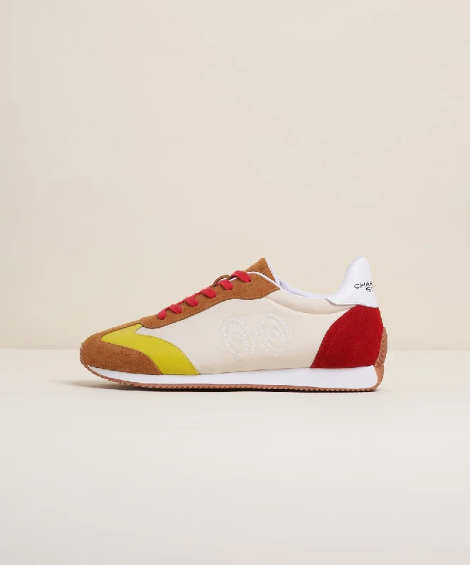 Rocky Retro colorblock sneaker | Bamboo Multi