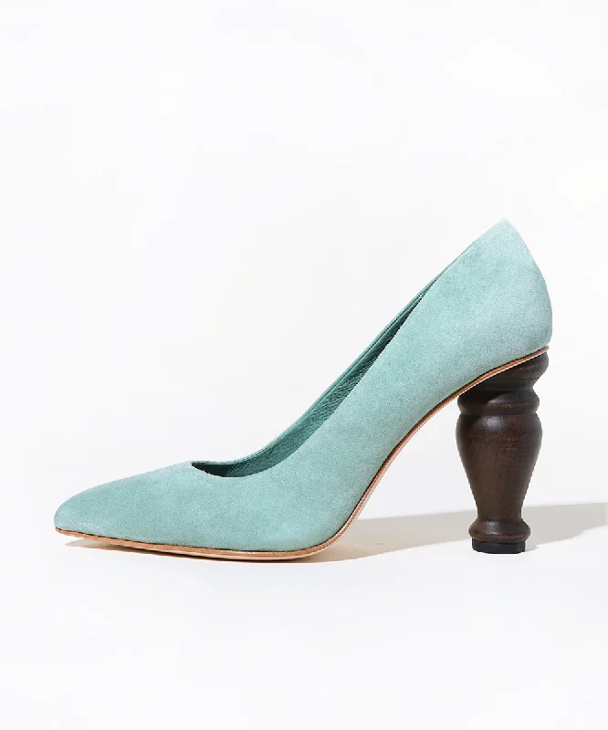 Baughn Furniture Heel Pump | Jade