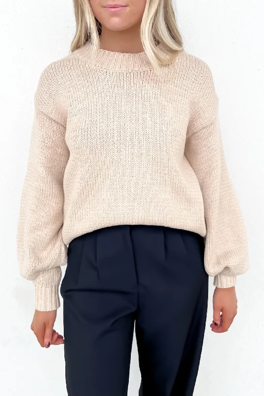 William Knit Beige