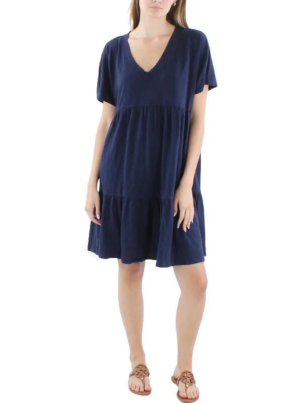 Womens Jersey Dolman Midi Dress