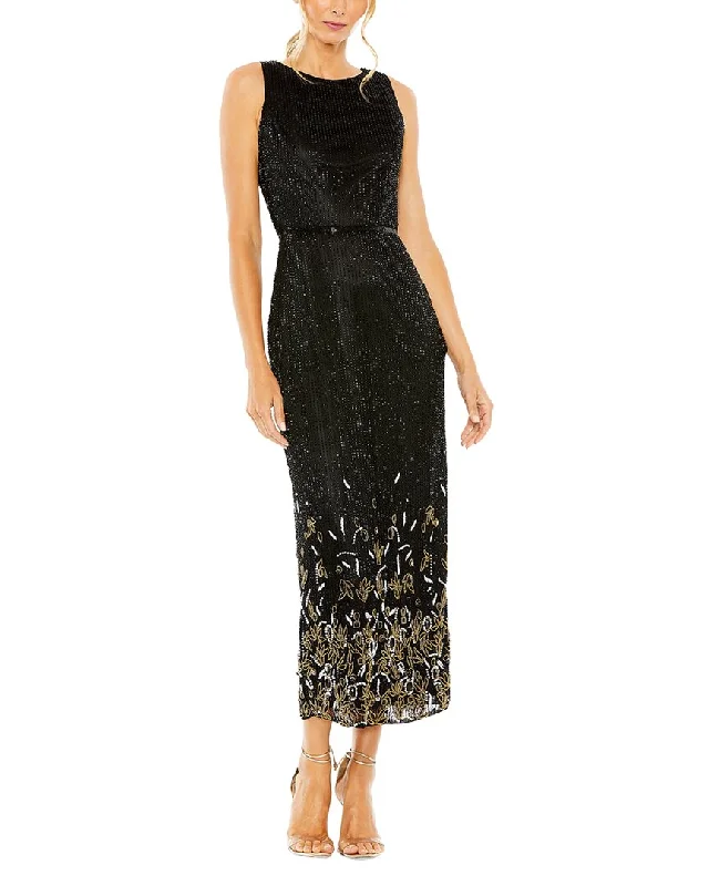 Mac Duggal Embellished Column Dress