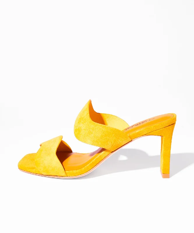 Sala Slip On Low Heel | Ochre