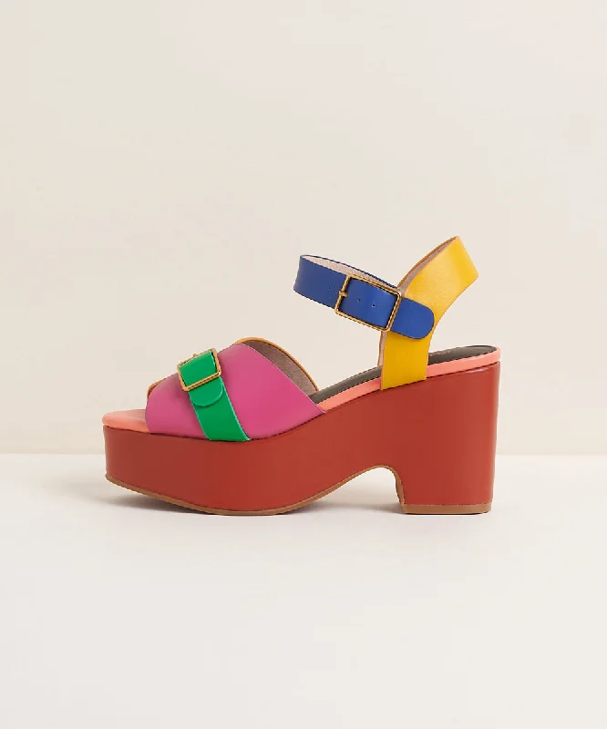 Raf Chunky Platform Sandal | Solimar